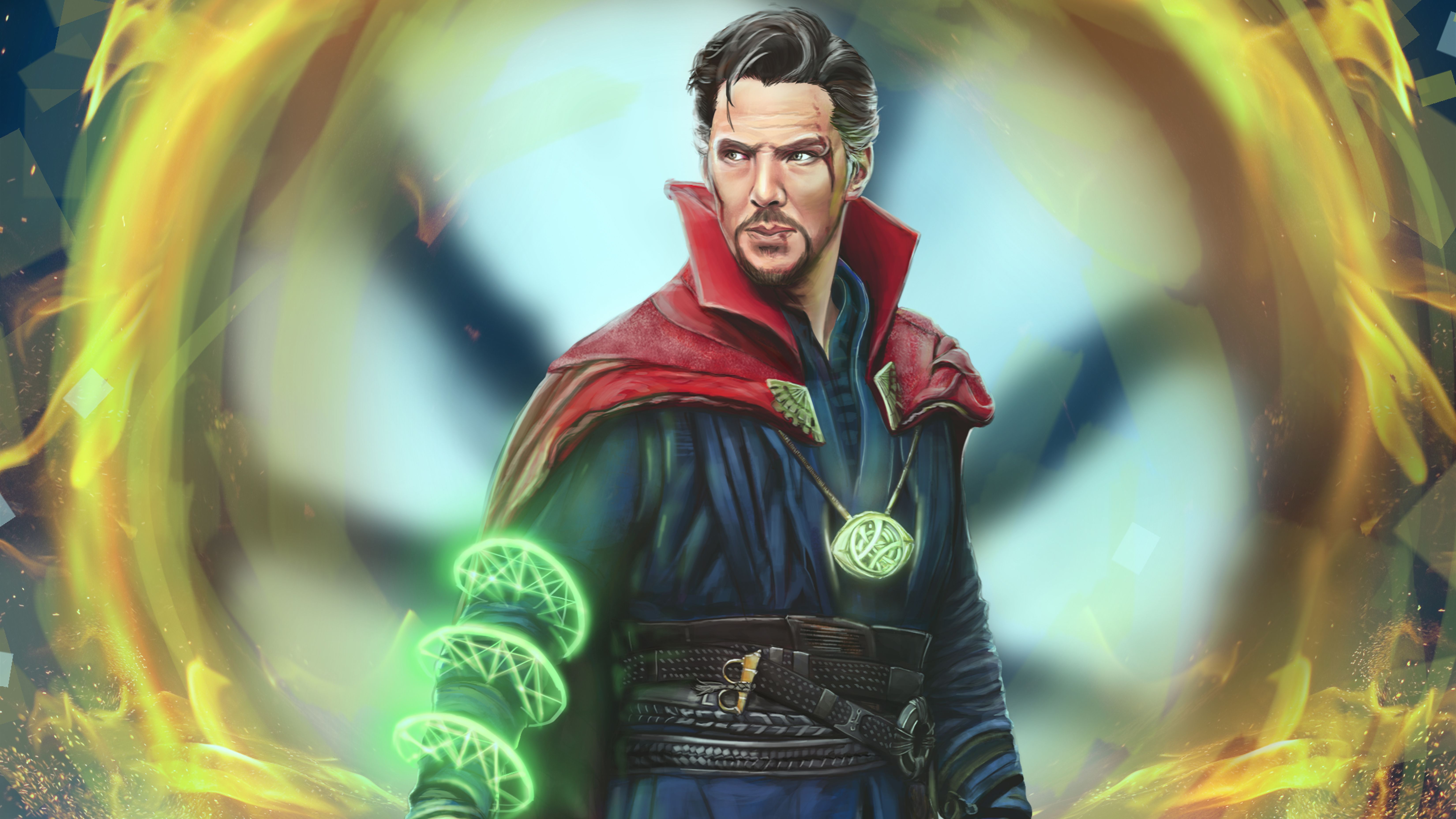 Doctor Strange Marvel Comic Art 5k, HD Superheroes, 4k Wallpaper, Image, Background, Photo and Picture