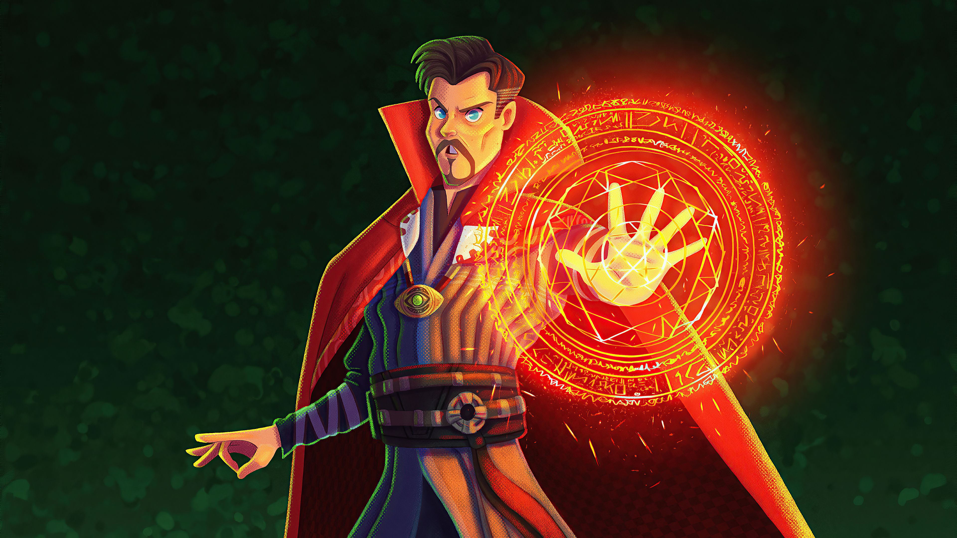 Doctor Strange Marvel Comic Art Wallpaper, HD Superheroes 4K Wallpaper, Image, Photo and Background