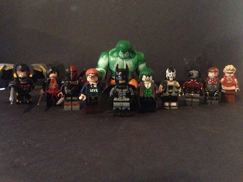 Lego Arkham Origins. Every character of importance from the