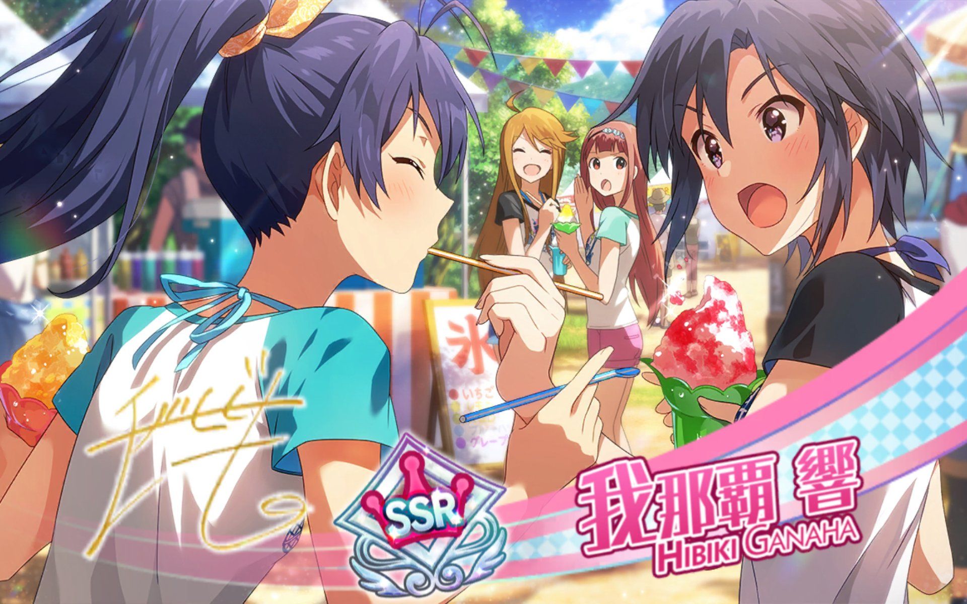 Eripiyo2 UMAYON!! did all 4 pulls hoping to get Noriko and got these!! It's my fav Momoko and Matsuri ❤❤❤❤