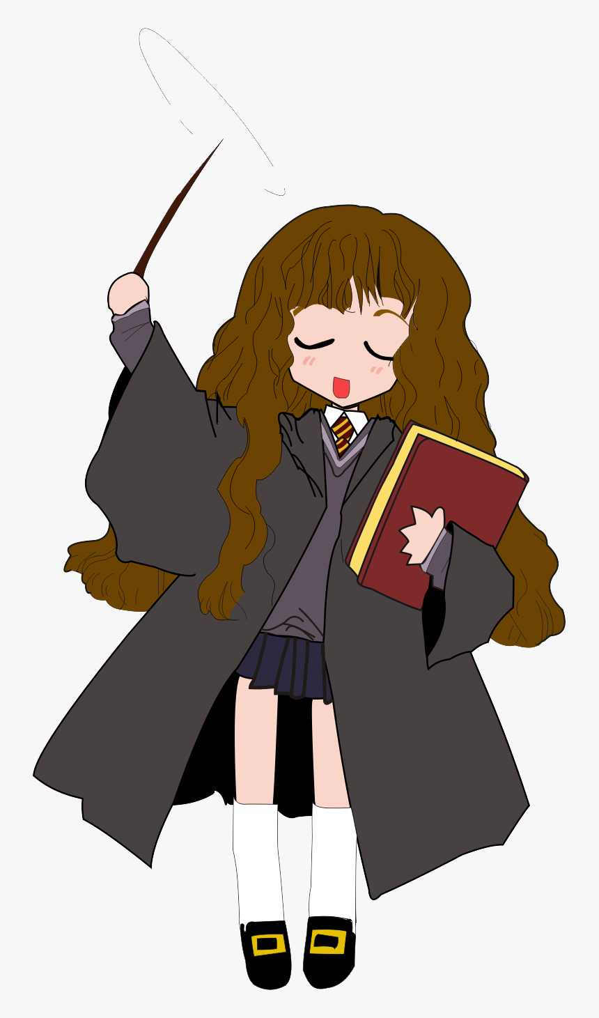 Hermione Granger Cartoon Drawing, HD Png Download, Transparent Png Image