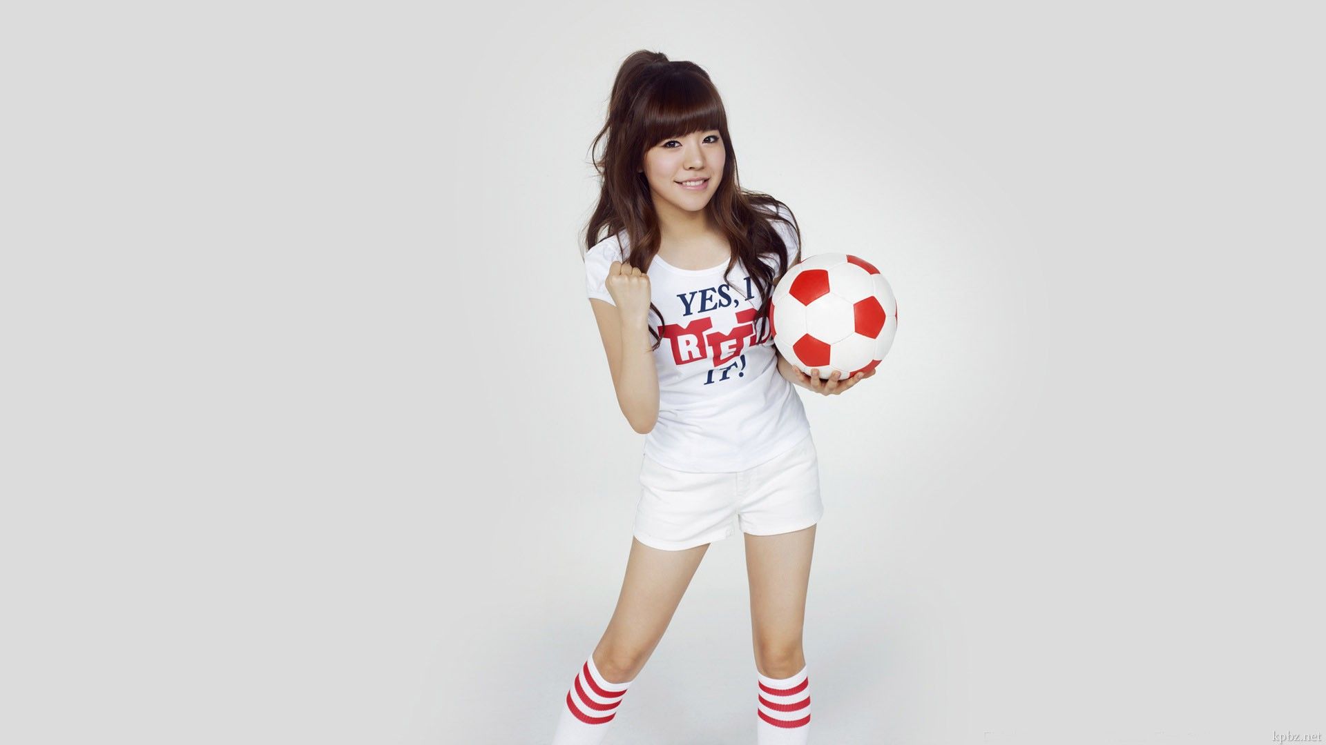 Soccer Girl Wallpaper