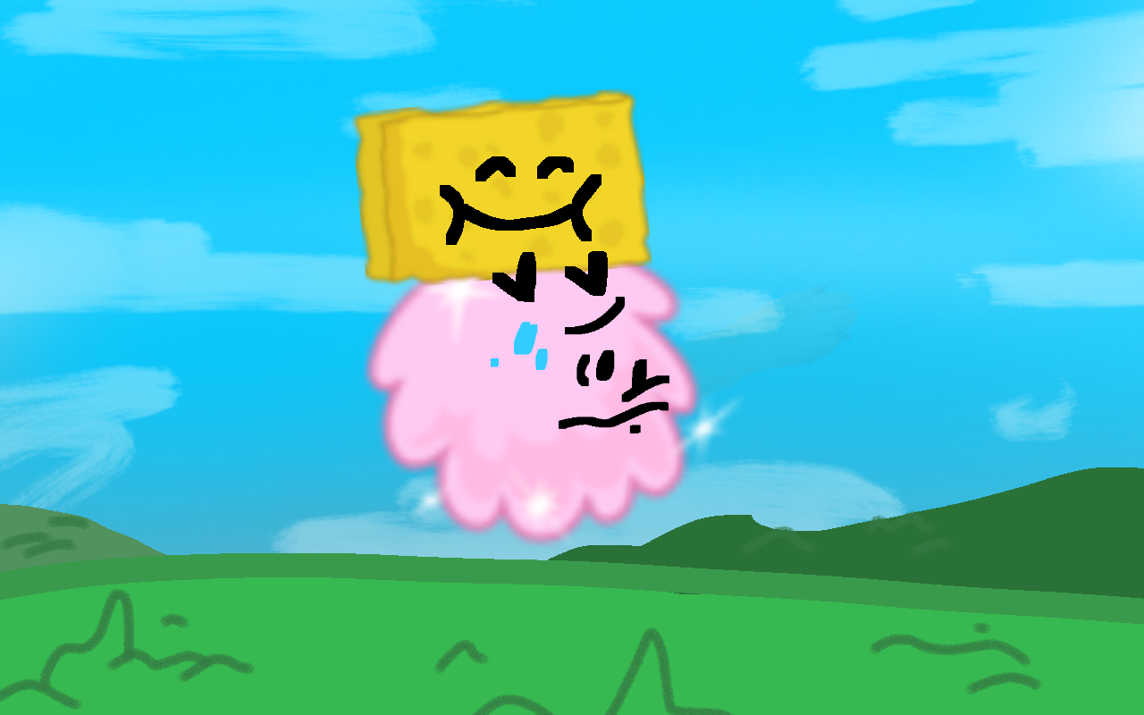 BFDI Scenarios, DoabFish's Request: PB Struggles to carry Spongy