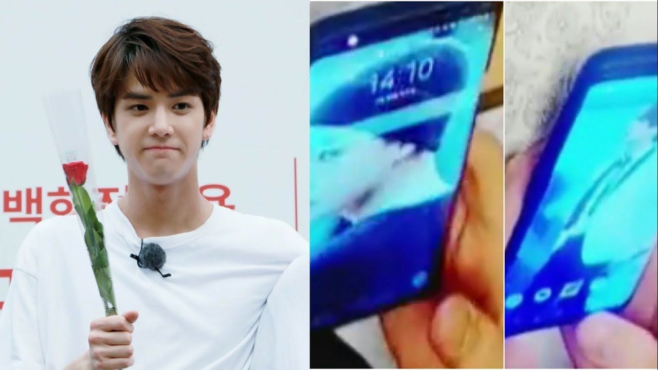 The boyz Younghoon's lockscreen and wallpaper is this member of BTS ^^