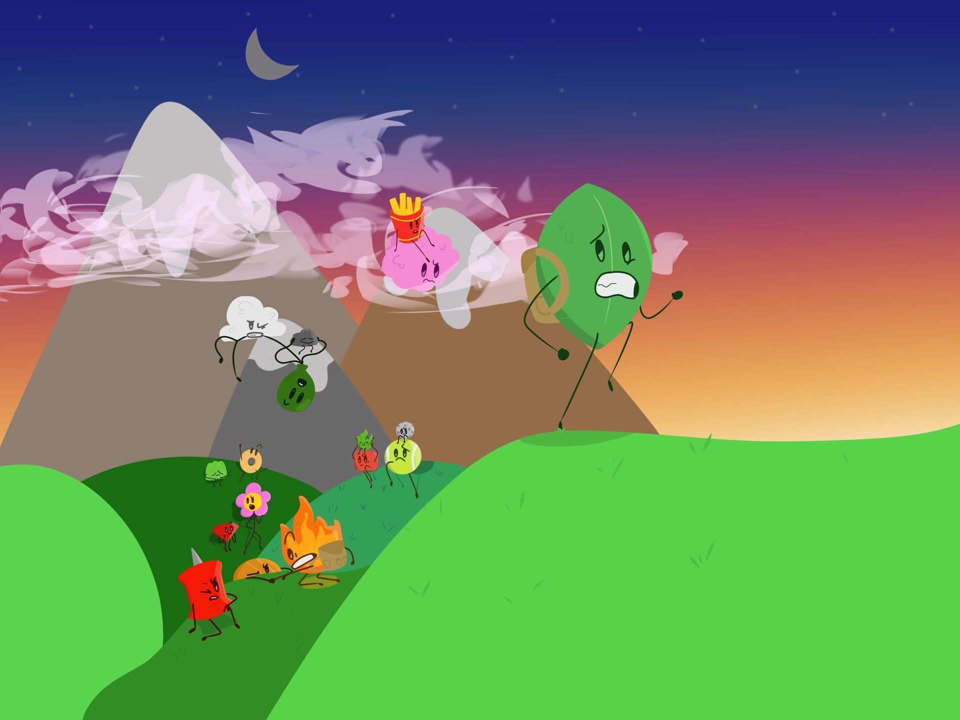 BFDI Night