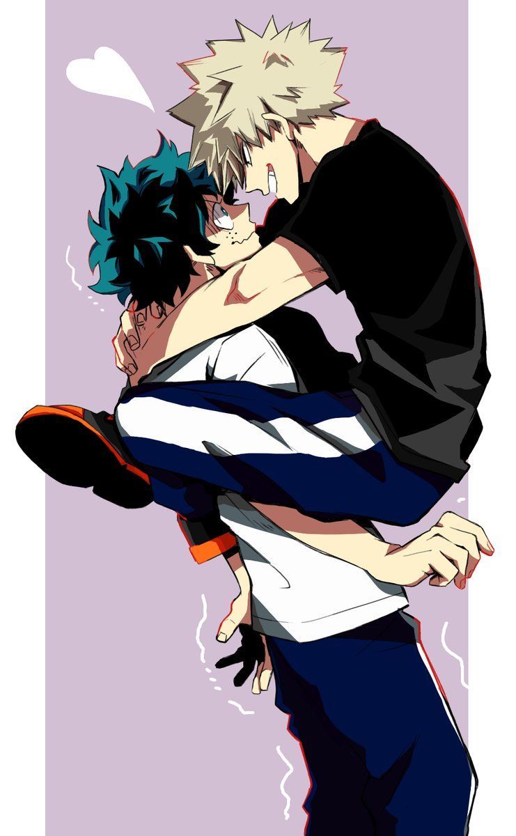 Deku and Kacchan haha I find this cute. is that the intent of this picture? Oh well. Boku no hero academia, My hero, My hero academia manga