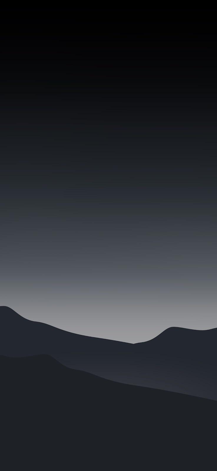 Night” landscape by Ar7. iPhone X Wallpaper X Wallpaper HD