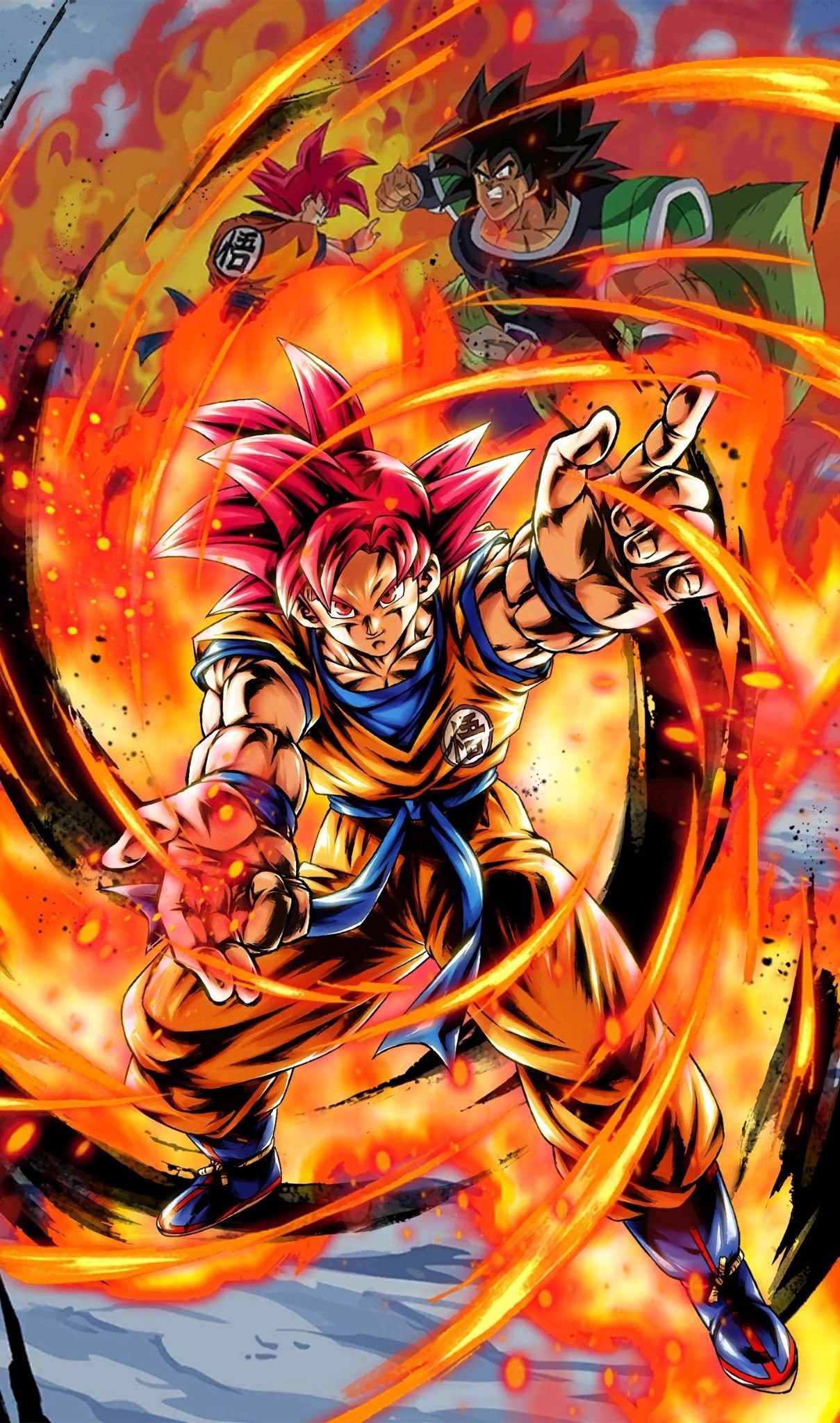 Goku Super Saiyan God Dragon Ball legends in 2020