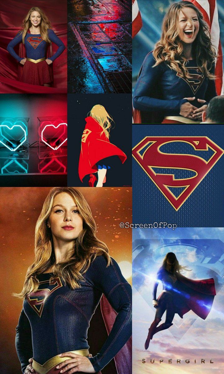 Wallpaper Of Pop Wallpaper Melissa Benoist ( Supergirl)