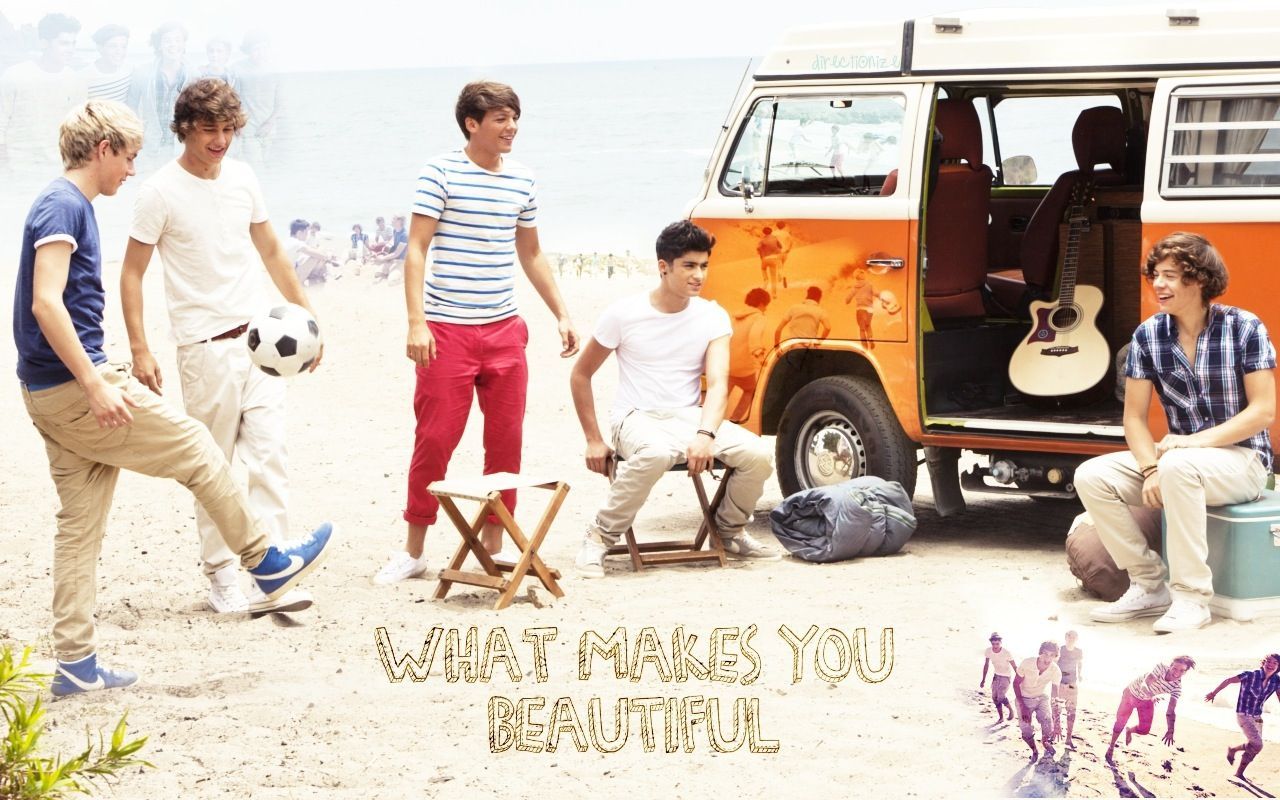 What Makes You Beautiful!. One direction wallpaper, One direction, I love one direction