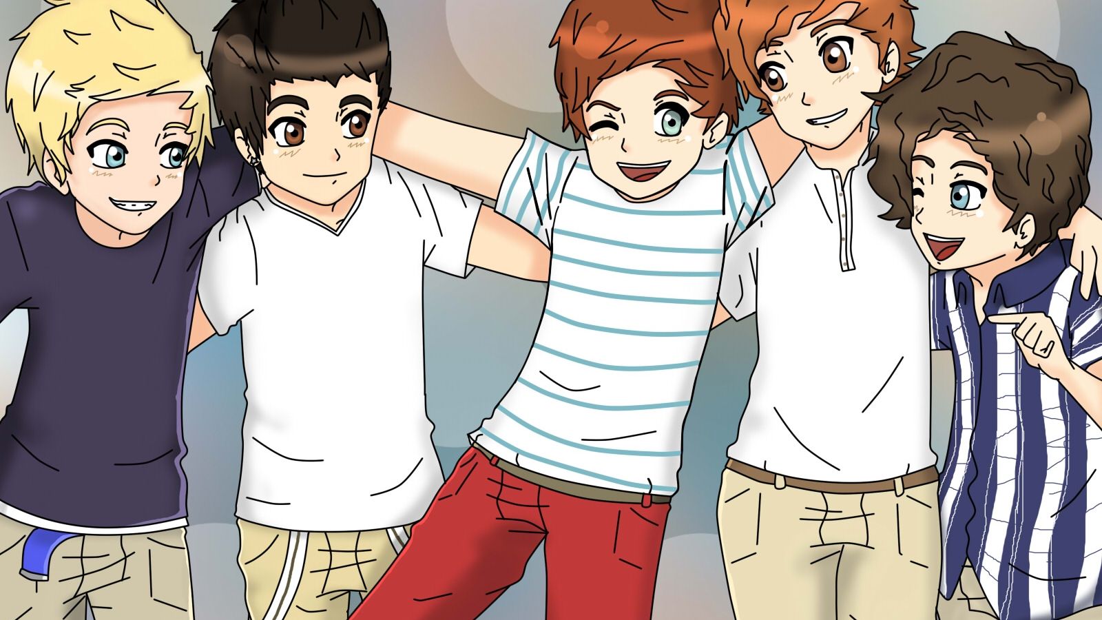Free download One Direction What Makes You Beautiful [1600x1200] for your Desktop, Mobile & Tablet. Explore One Direction Cartoon Wallpaper. One Direction Cartoon Wallpaper, One Direction Background, One Direction Wallpaper