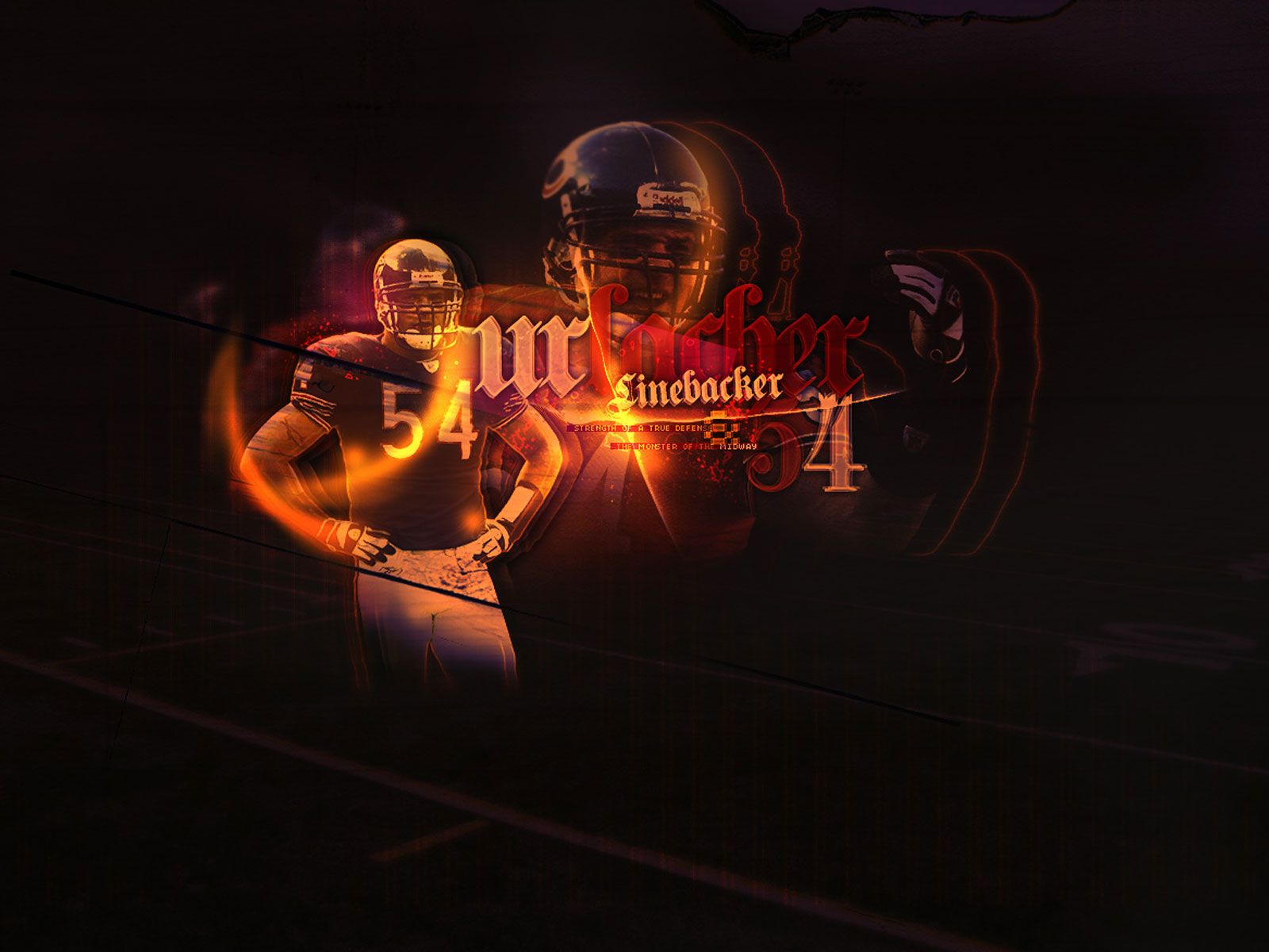 brian urlacher wallpaper 54 photo