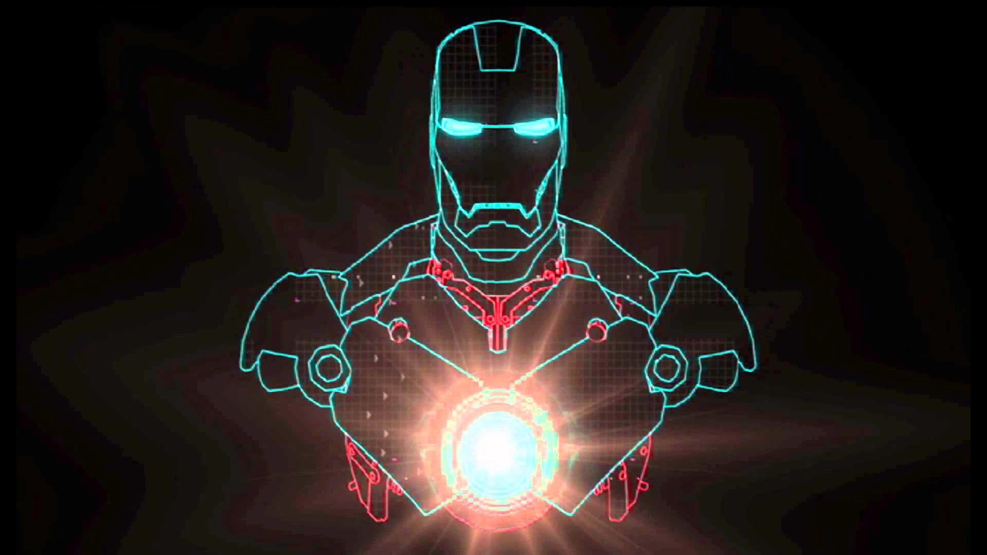 120466 Iron Man, 4K, Armor, Neon - Rare Gallery HD Wallpapers