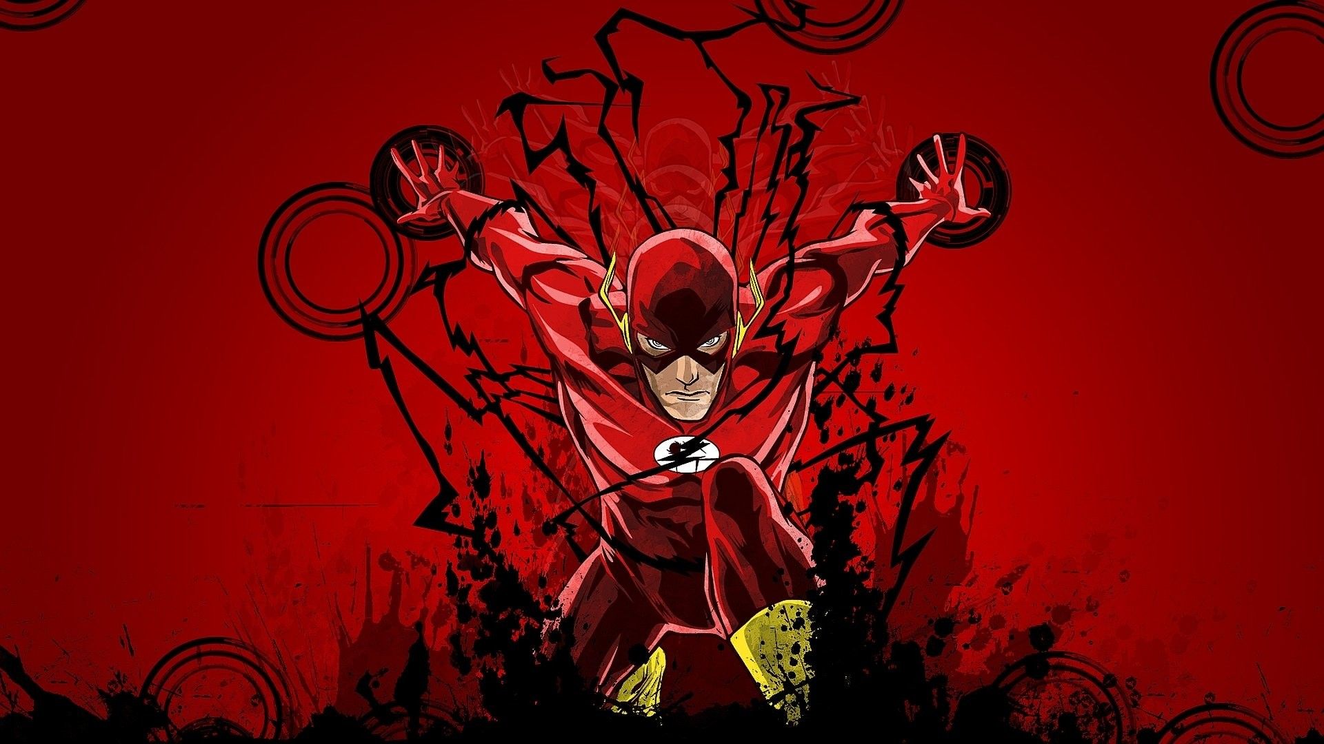 Free download Flash Superhero Wallpaper .wallpaperafari.com