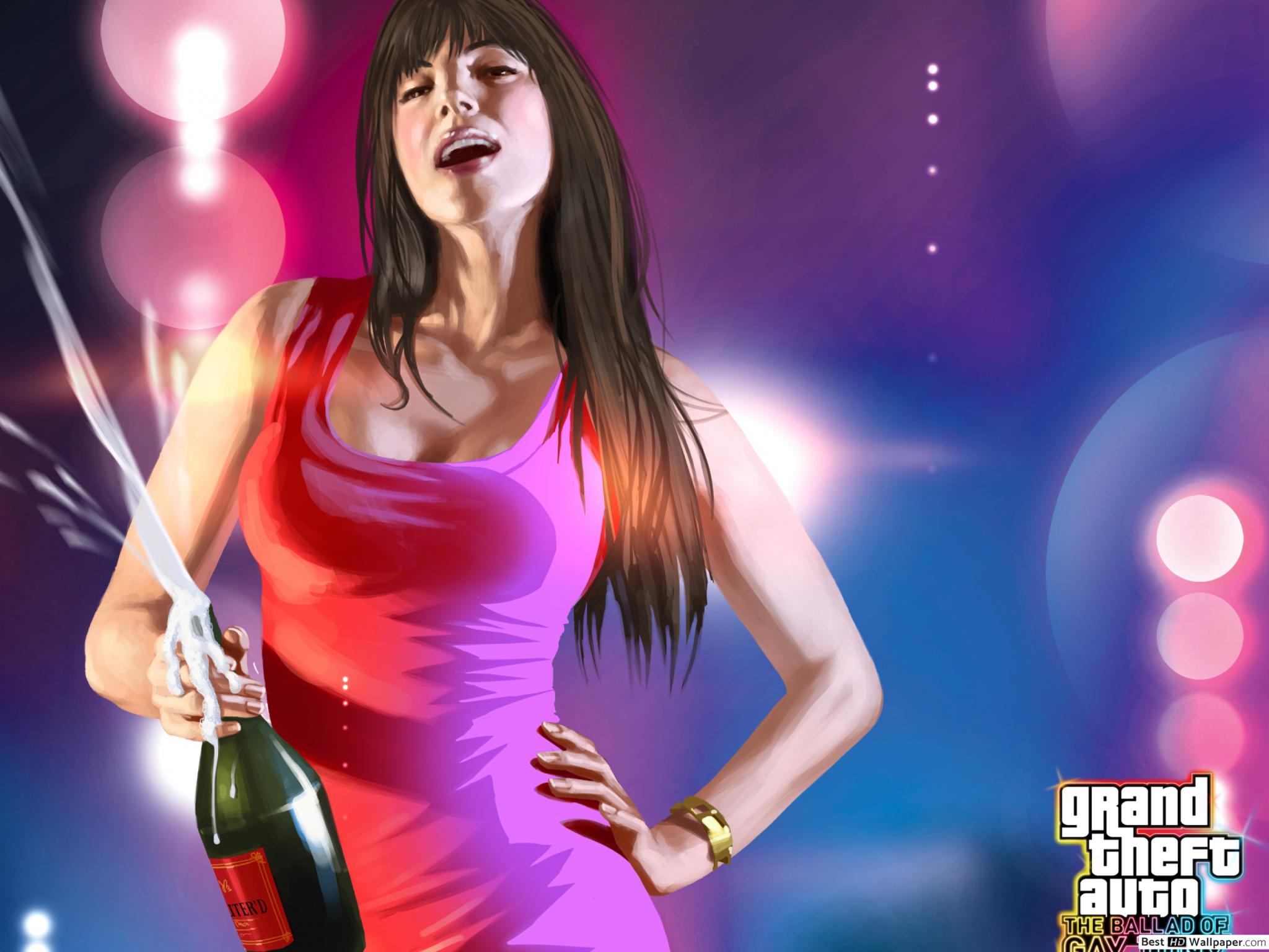 Grand Theft Auto V Online Loving Girl HD wallpaper download