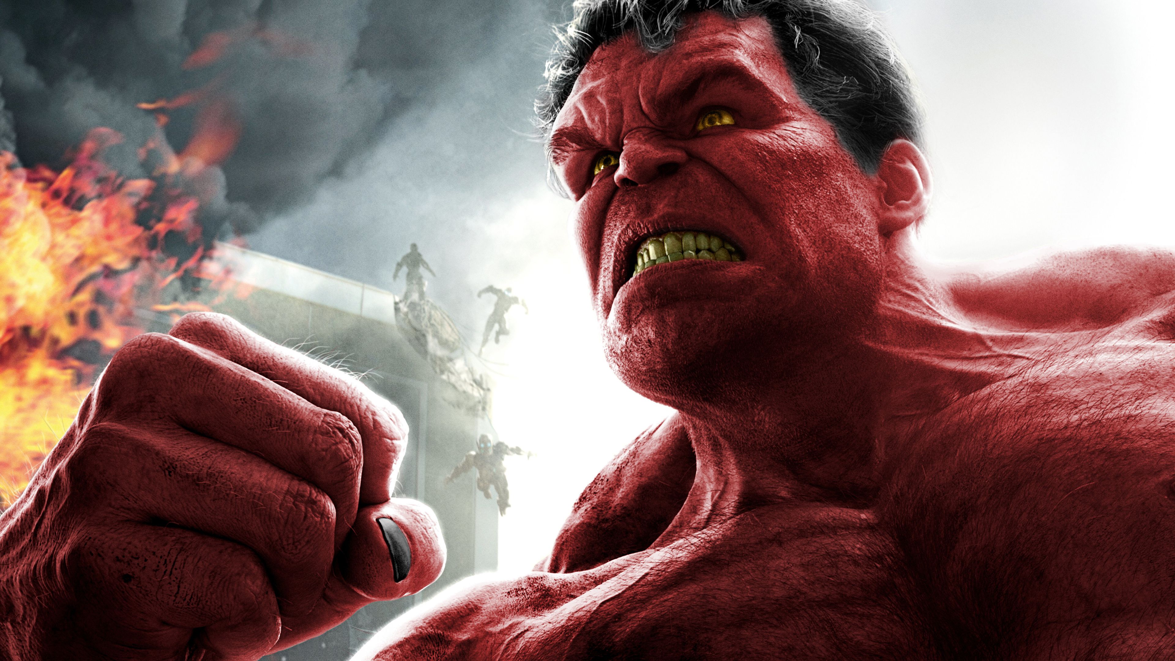 Wallpaper 4k Red Hulk 8k 4k Wallpaper, 5k Wallpaper, 8k Wallpaper, Artist Wallpaper, Wallpaper, Hd Wallpaper, Hulk Wallpaper, Red Wallpaper, Superheroes Wallpaper