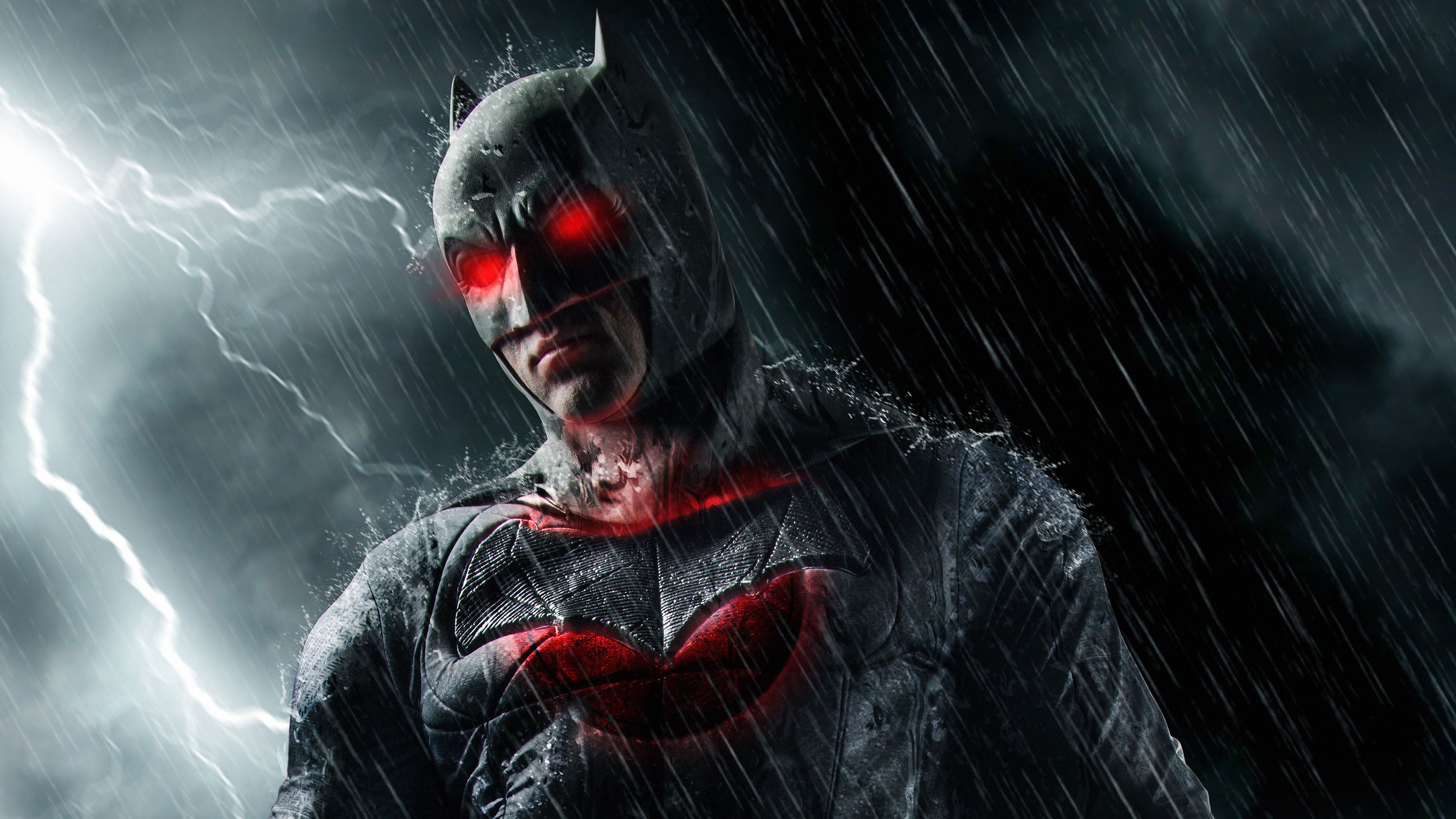 Batman Red Eye, HD Superheroes, 4k Wallpaper, Image, Background, Photo and Picture