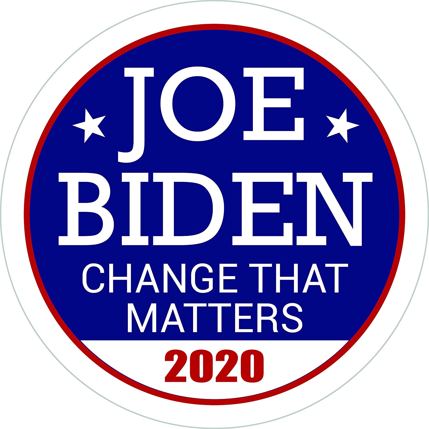 Joe Biden Democrat Democratic 2020 US President Candidate Bumper Sticker Wall Decal For Car Windows Cars Windows that Matters United States Presidential Candidates Political Size 6x6 inch: Home