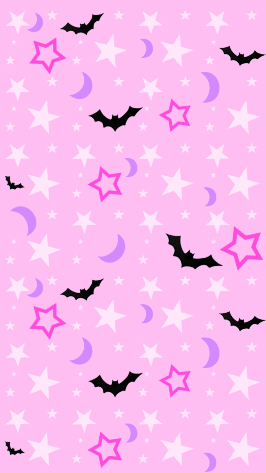 BattyPink. Pastel goth background, Halloween wallpaper iphone, Halloween background