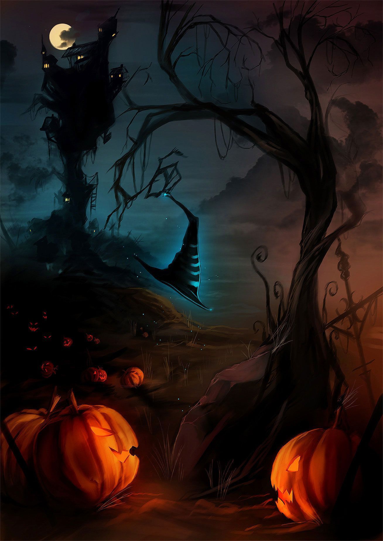 Free Halloween 2013 Background & Background