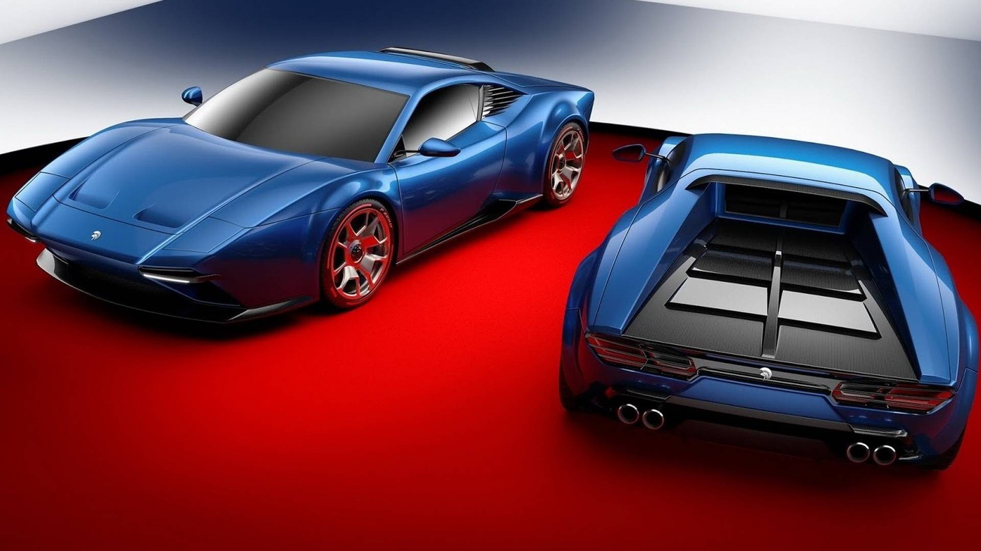 Huracan And De Tomaso Pantera Morph Into Ares Design Supercar