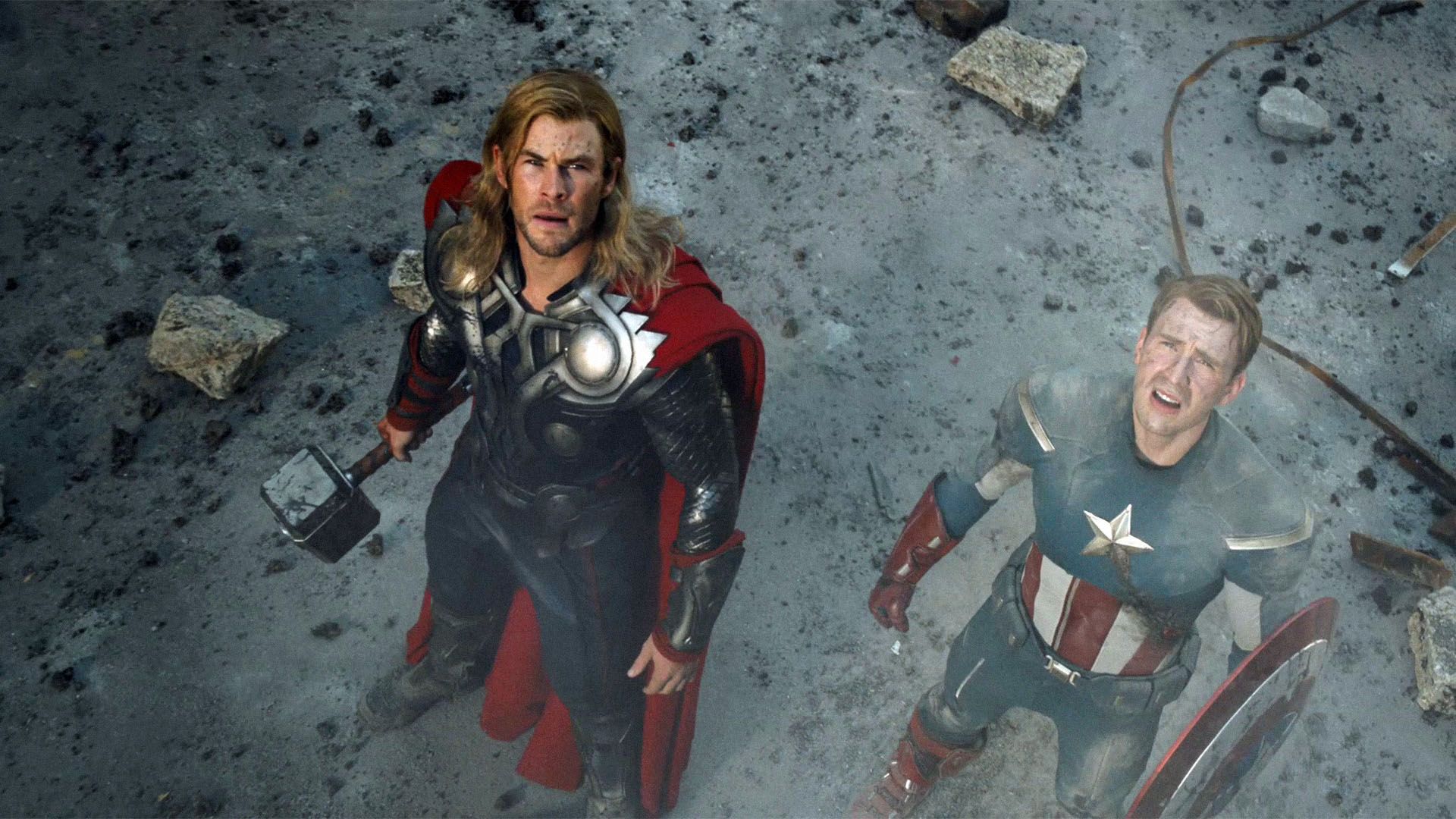 Thor and Captain America wallpaper. Thor and Captain America