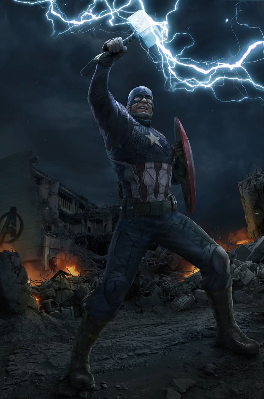 Captain America Hammer Wallpaper