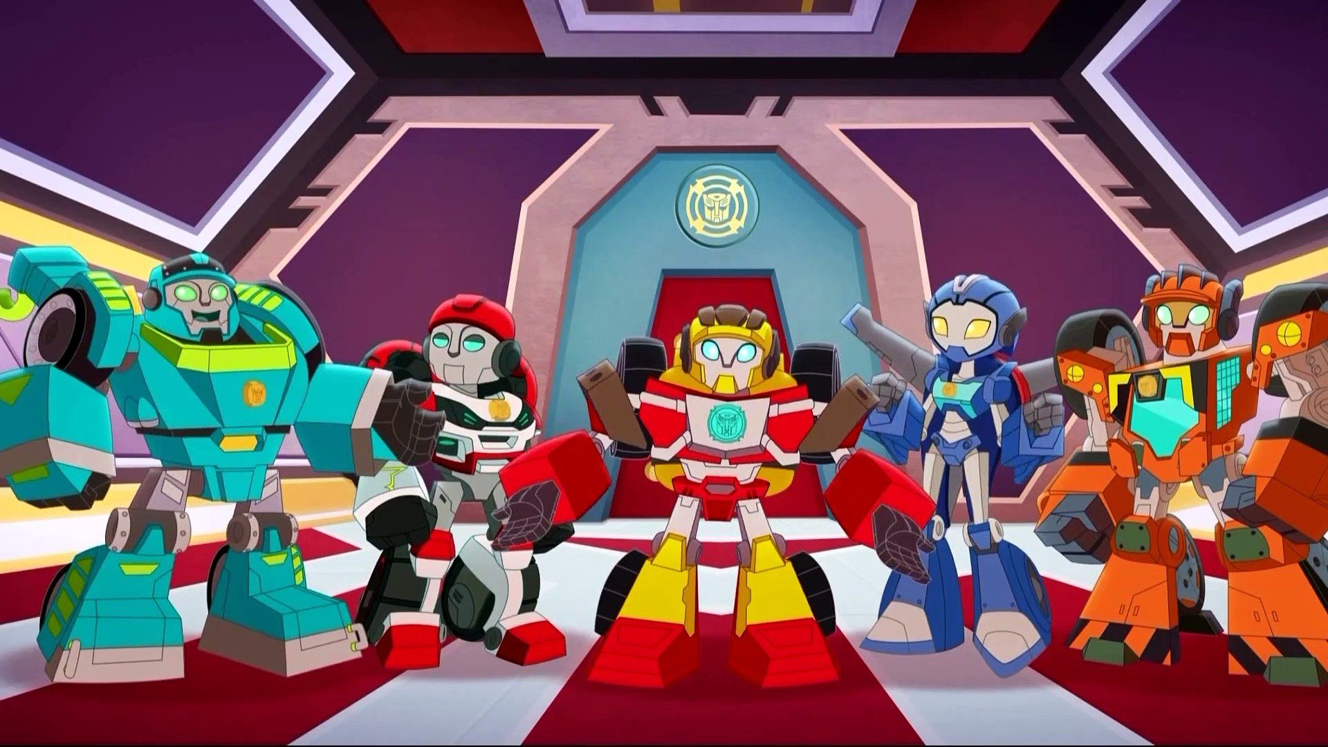 Transformers Rescue Bots Academy Episode 31 Balloon Up a Tree
