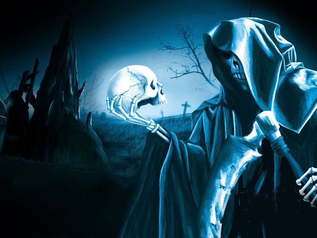 Grim Reaper Wallpaper. Don't fear the reaper, Grim reaper, Skull wallpaper