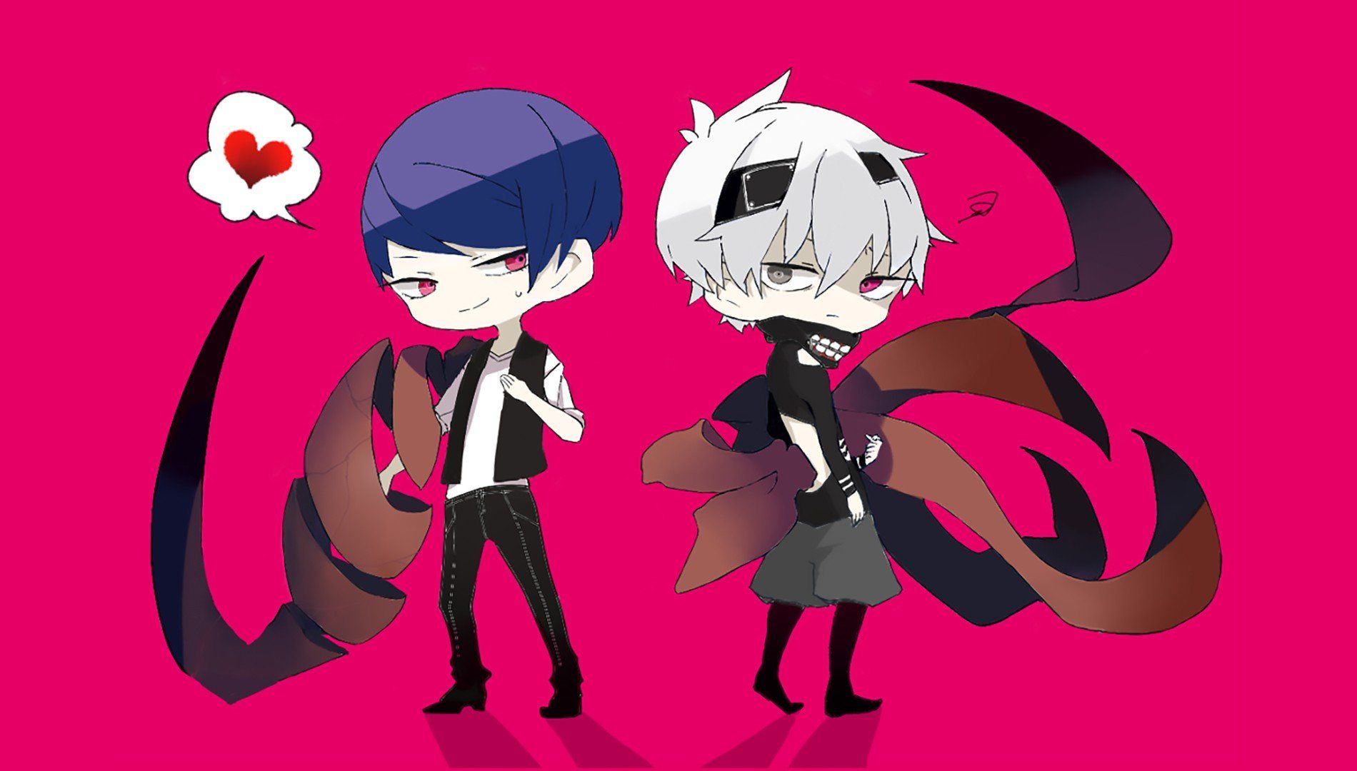 Tokyo Ghoul, Kaneki Ken, Shuu Tsukiyama Wallpaper HD / Desktop and Mobile Background