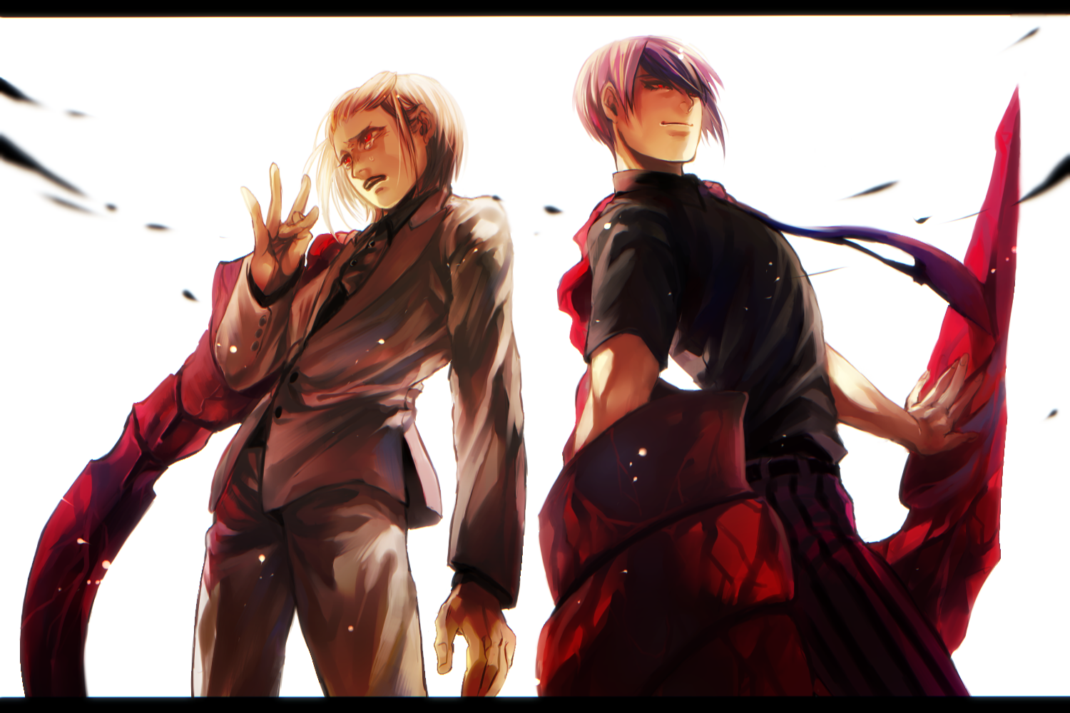 all male male naki (tokyo ghoul) tokyo ghoul tsukiyama shuu yonekura naoyasu. konachan.com.com Anime Wallpaper