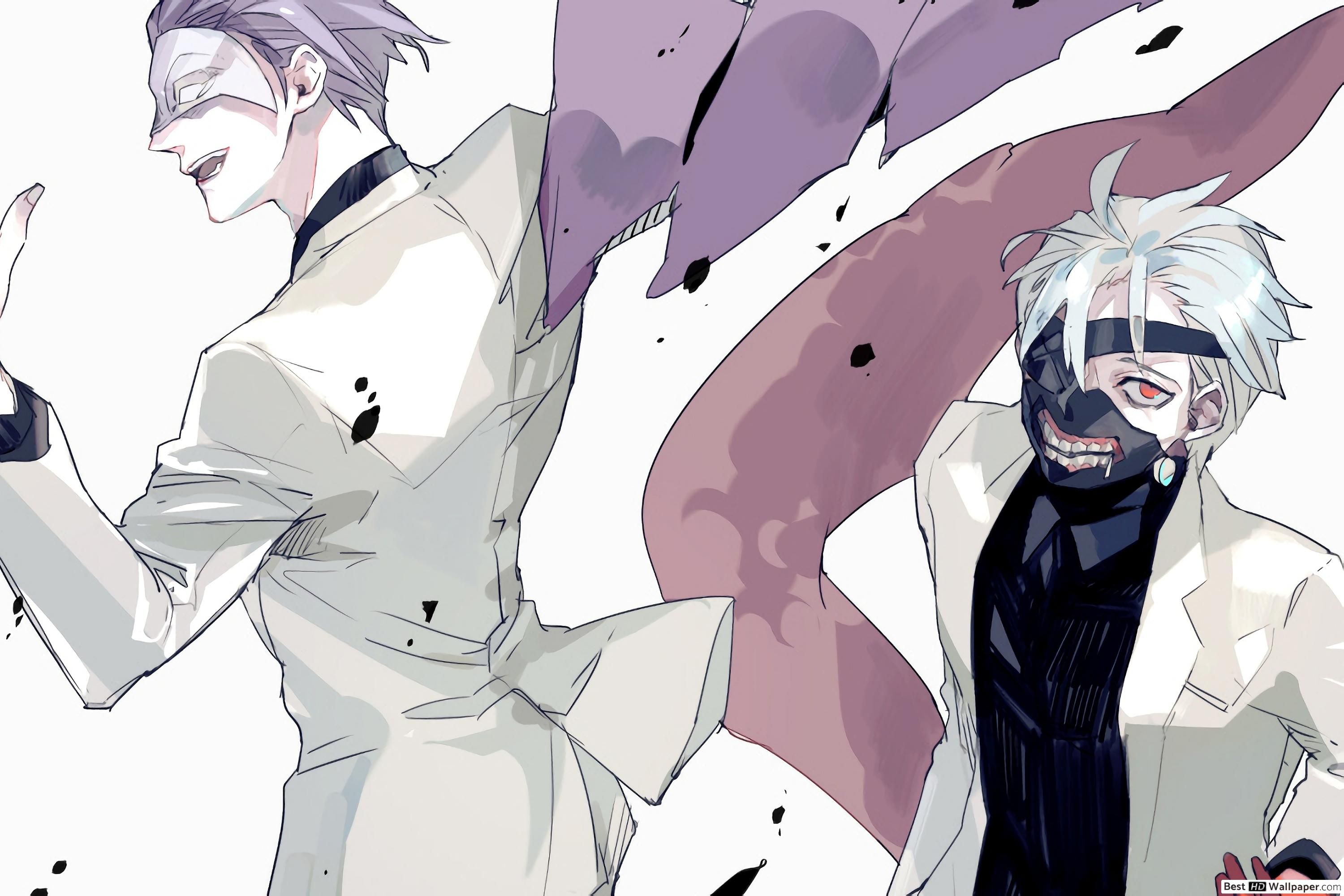 Tokyo Ghoul Re: Kaneki, Shuu Tsukiyama HD wallpaper download