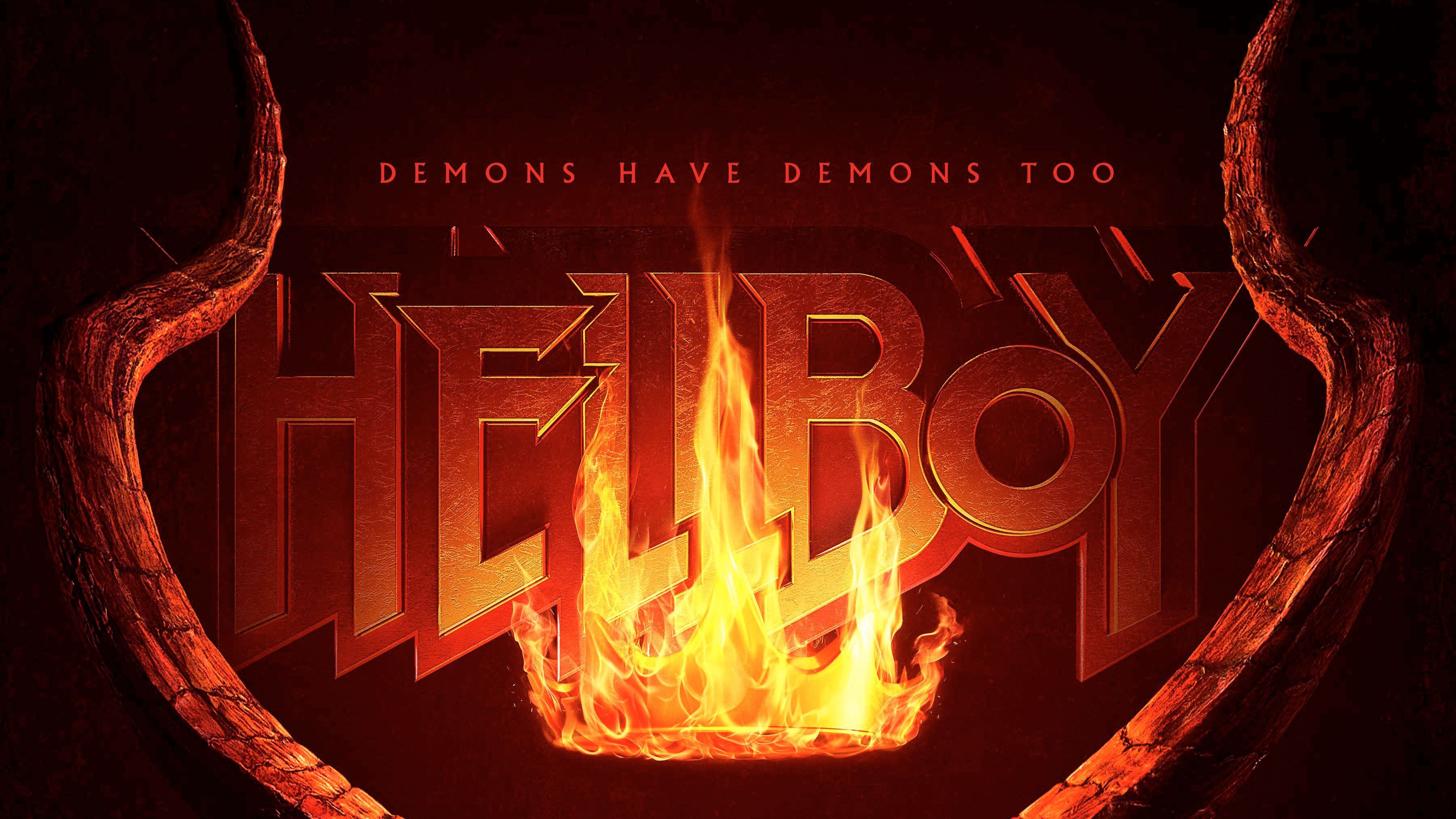 Hellboy 2019 Movie Logo 4k Movies Wallpaper, Logo Wallpaper, Hellboy Wallpaper, Hd Wallpaper, 4. Hellboy Wallpaper, Movie Wallpaper, IPhone Wallpaper Vintage