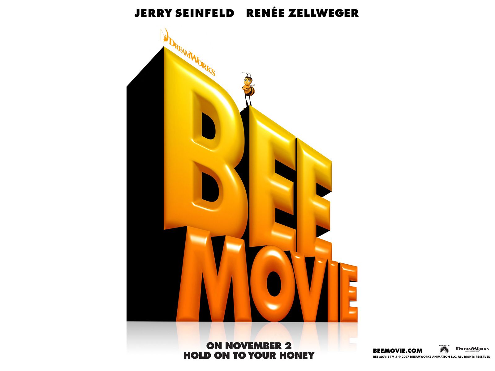 Bee Movie Logo wallpaper. Bee Movie Logo