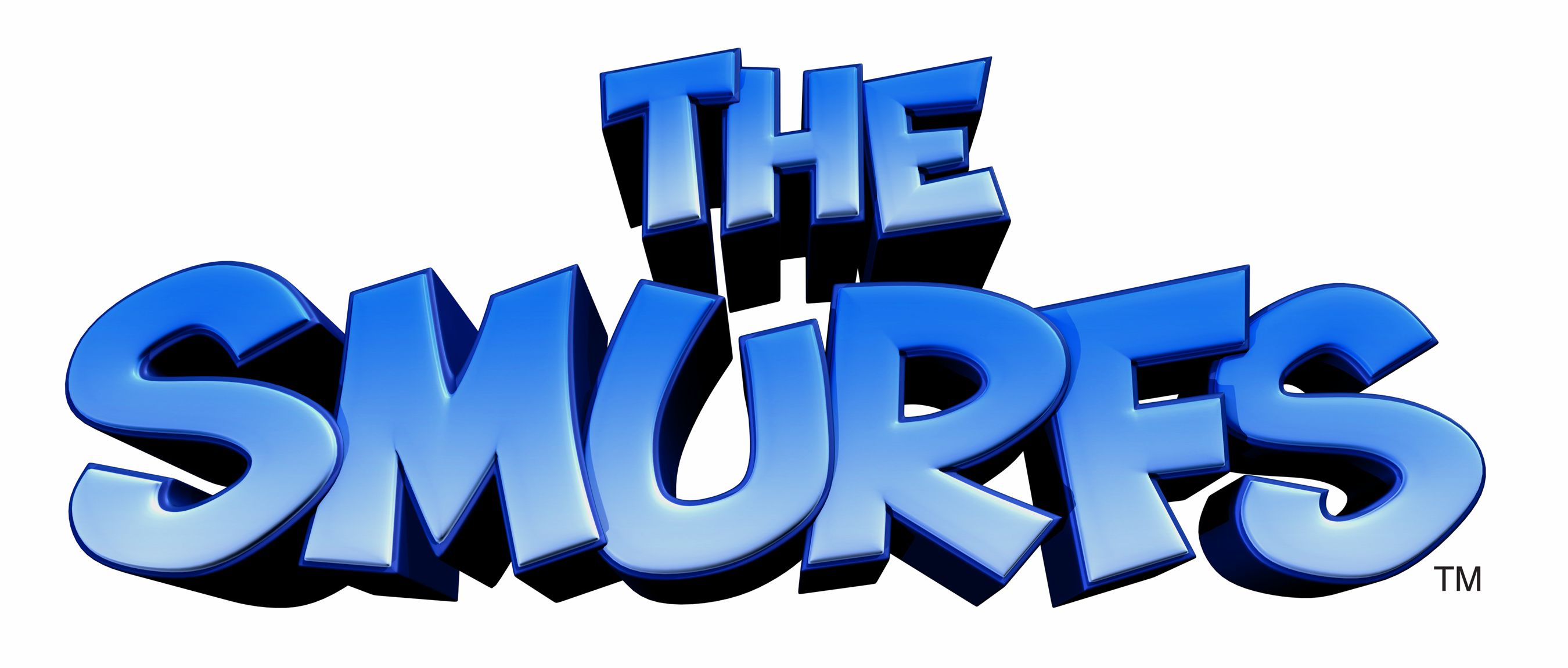 The Smurfs Logo HD Wallpaper for Phone