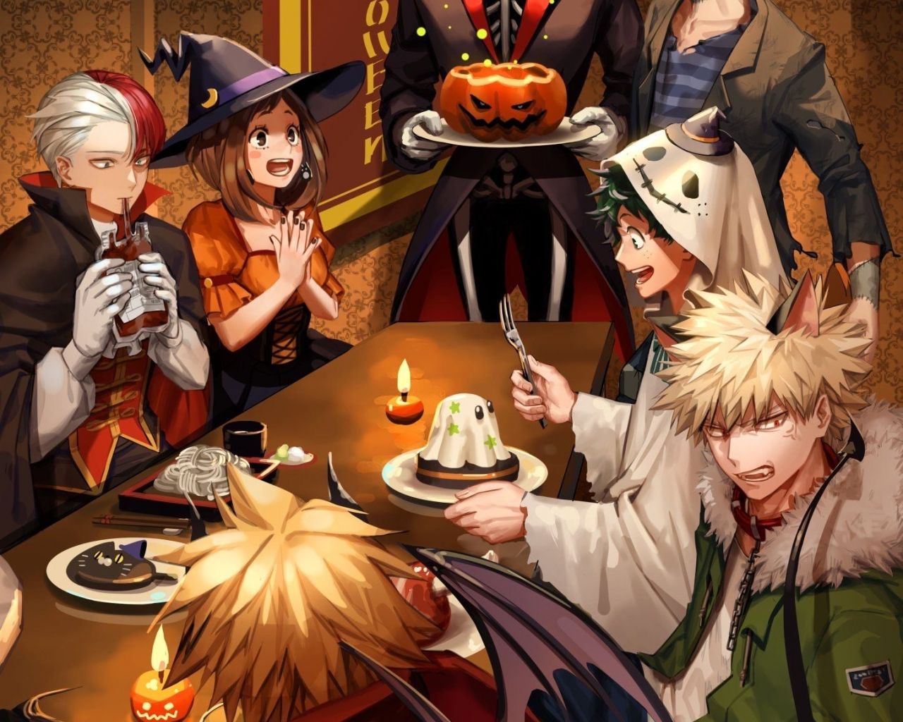 Free download My Hero Academia Halloween Wallpaper My Hero Academia Hero [1446x2048] for your Desktop, Mobile & Tablet. Explore Manga Halloween Wallpaper. Manga Halloween Wallpaper, Manga Wallpaper, Manga Wallpaper