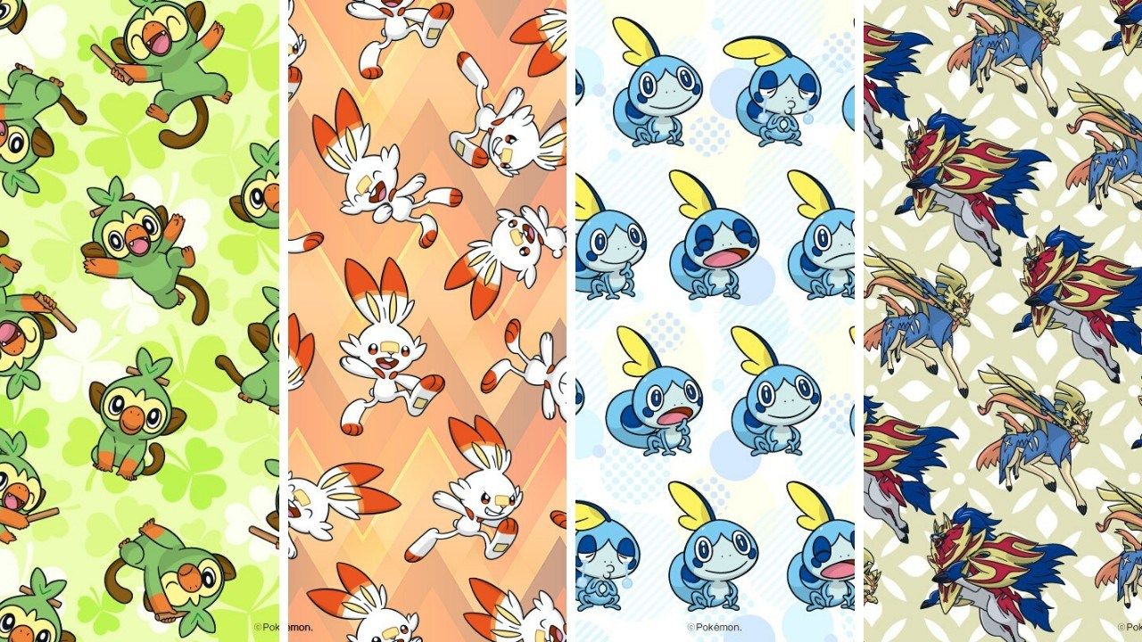 The Pokemon Company Shares New Set Of Galar Pokemon Smartphone Wallpaper