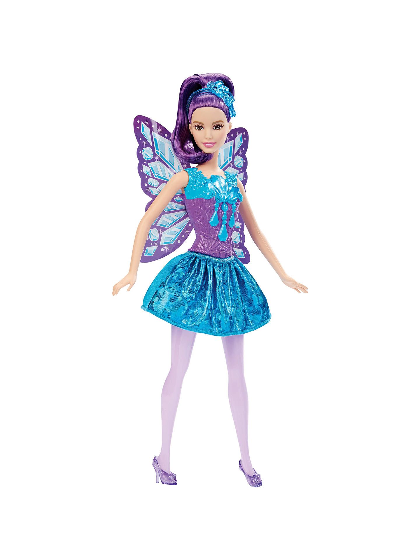 Barbie Mermaid Fairy Gem Fashion Doll at John Lewis & Partners