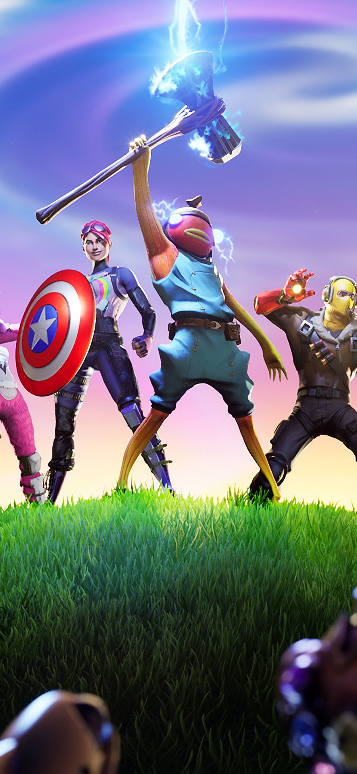 Fortnite X Avengers Stormbreaker 4K Wallpaper