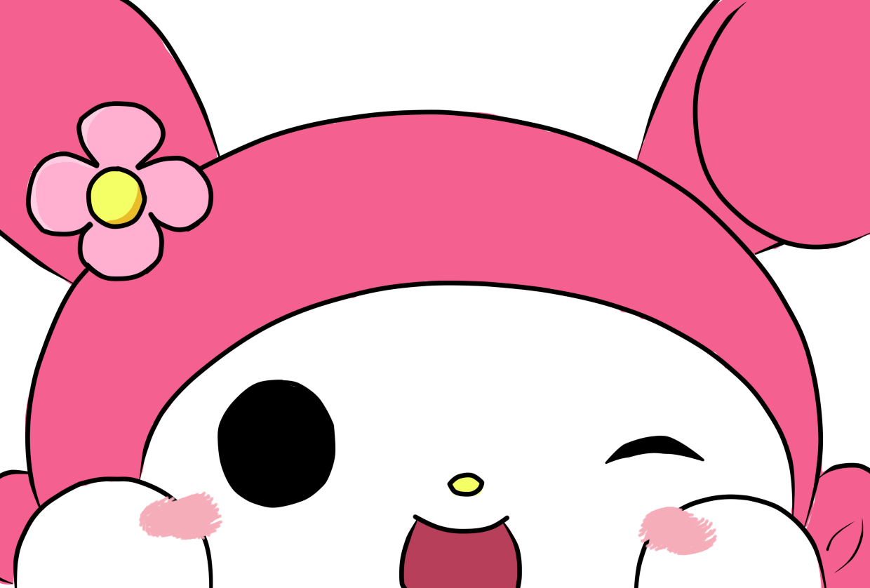 Free download My Melody And Kuromi Wallpaper My melody face by [1240x838] for your Desktop, Mobile & Tablet. Explore My Melody Wallpaper. Kuromi Wallpaper, Sanrio Wallpaper Free Download, My