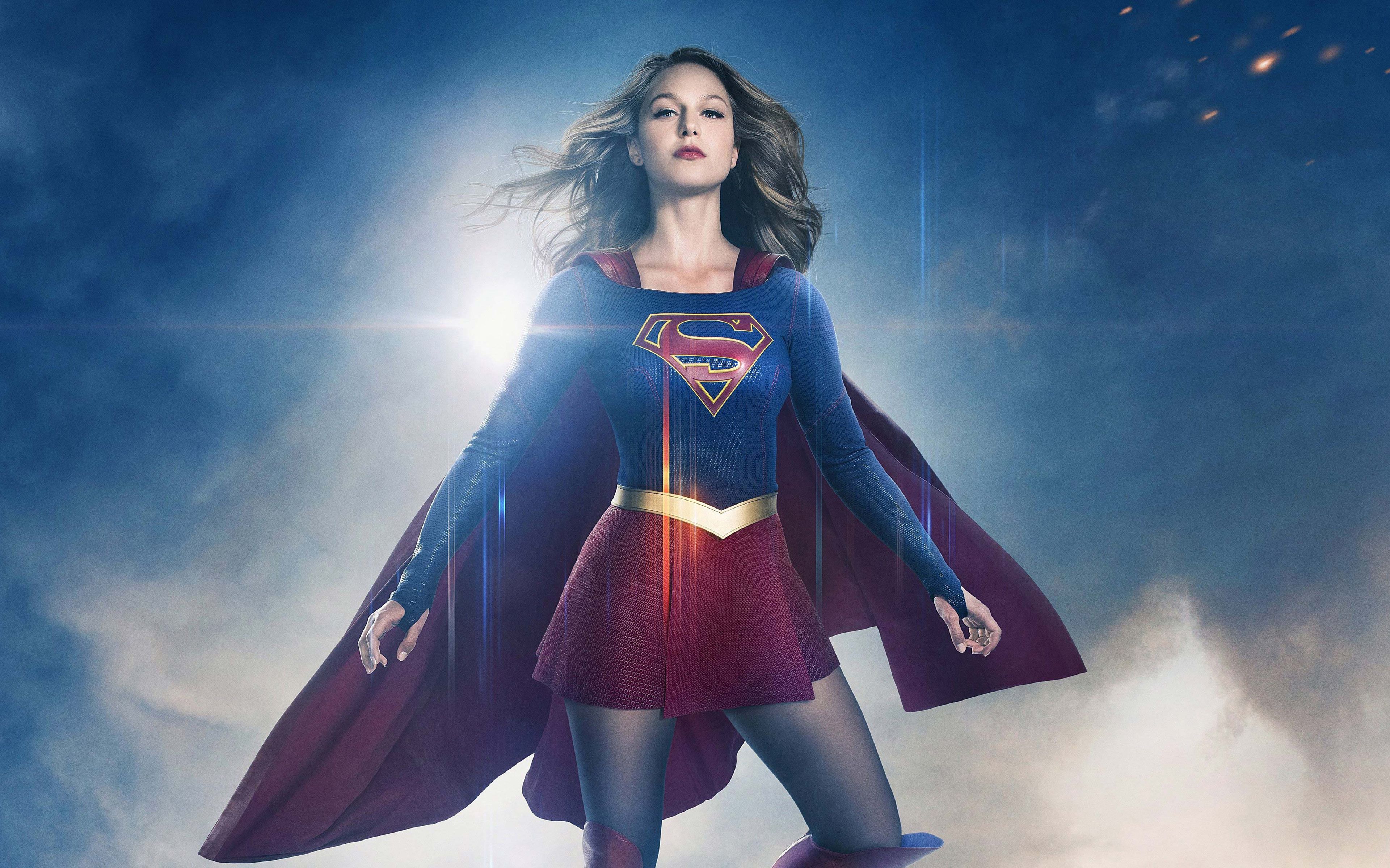 Supergirl 4K wallpaper for your desktop or mobile screen free and easy to download