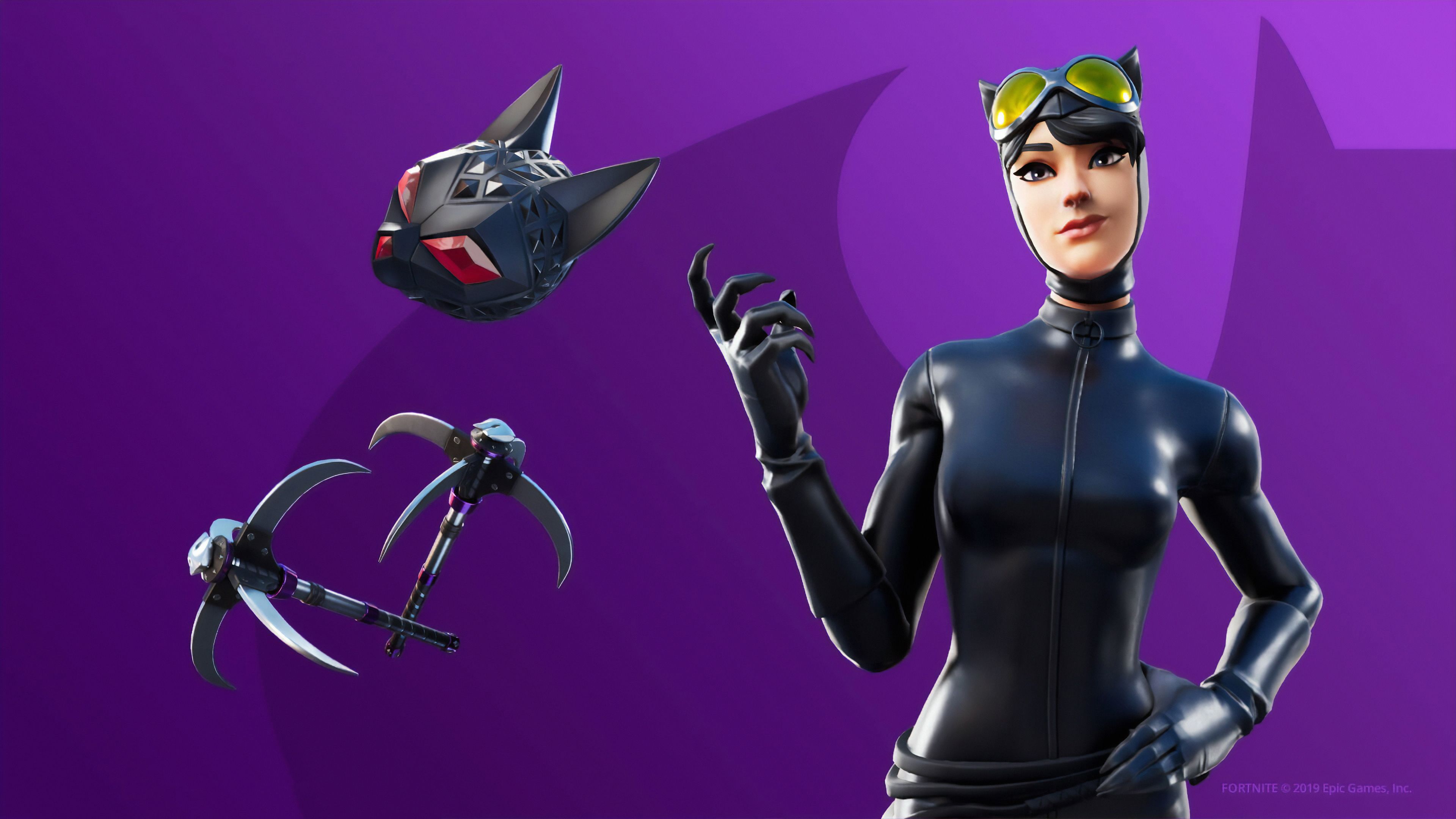 Fortnite Catwoman Wallpaper, HD Games 4K Wallpaper, Image, Photo and Background