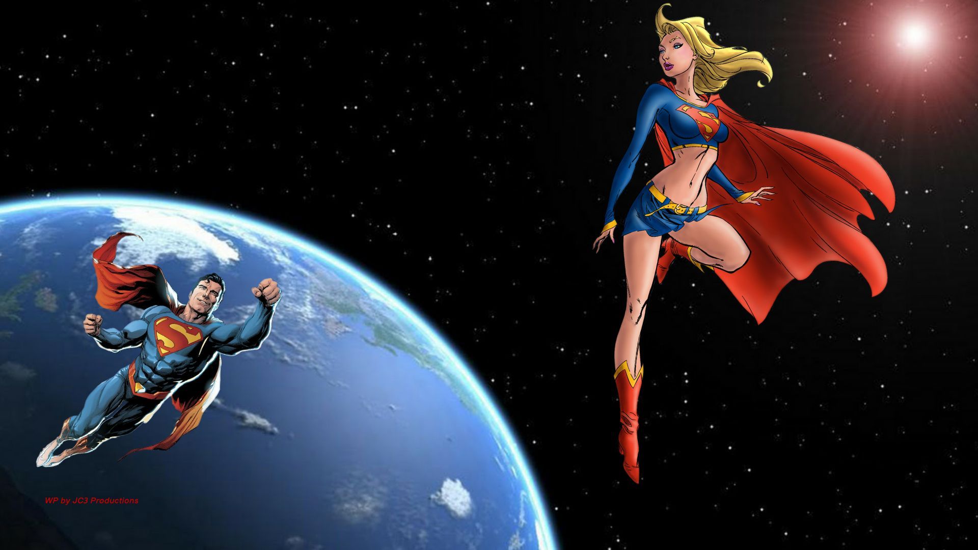 Supergirl And Superman Wallpapers Wallpaper Cave