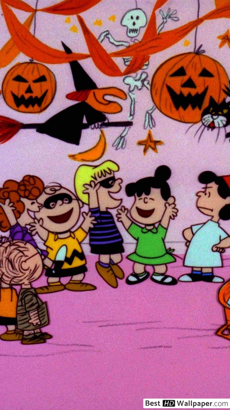 Peanuts' Halloween HD wallpaper download