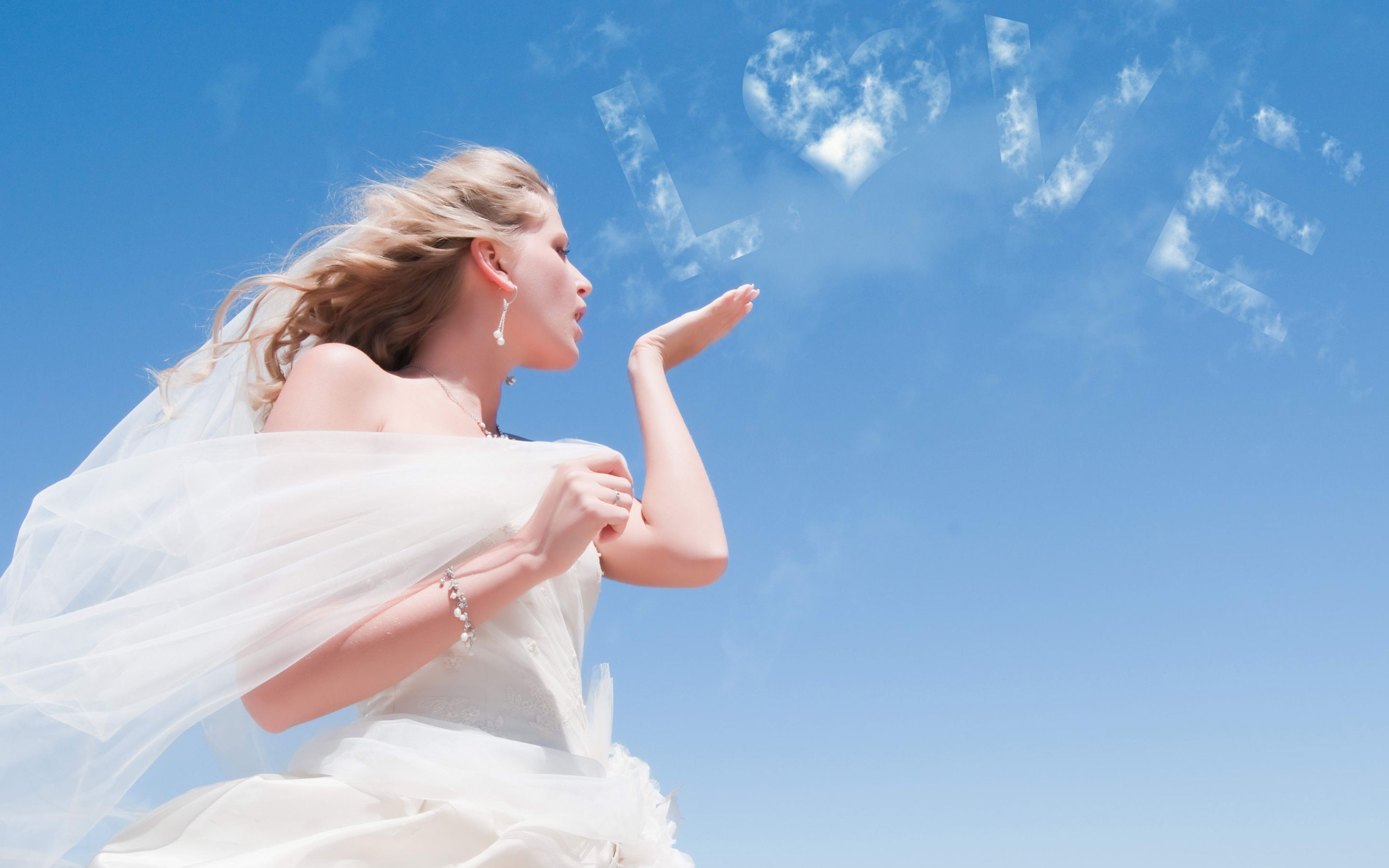 Women Bride Wallpaper:2880x1800