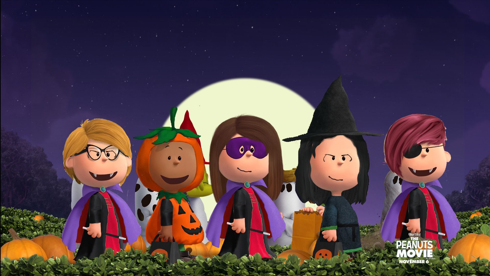 free peanuts halloween backgrounds
