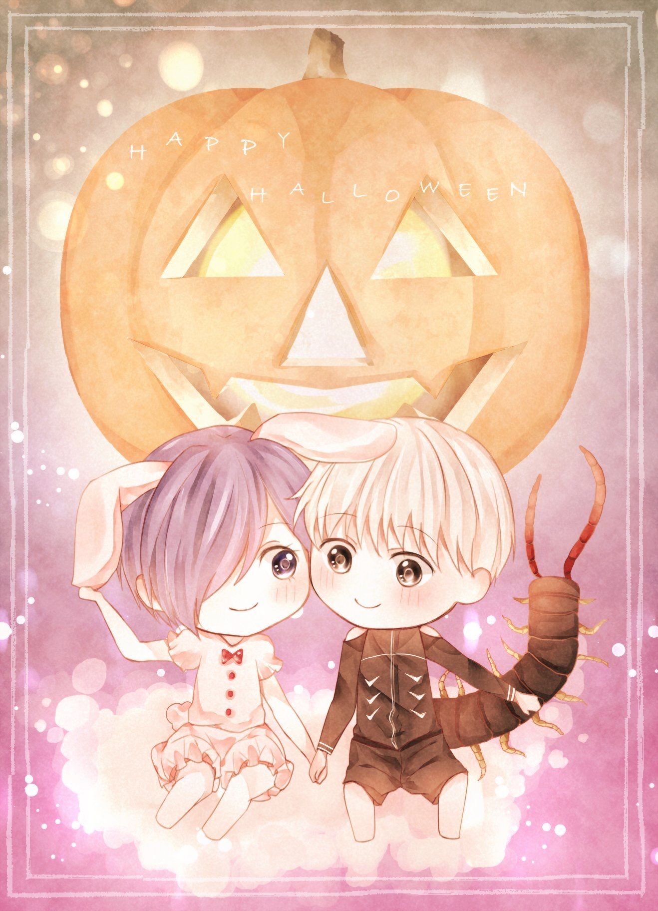 HALLOWEEN TOUKEN WALLPAPER. Tokyo ghoul wallpaper, Kawaii anime, Anime