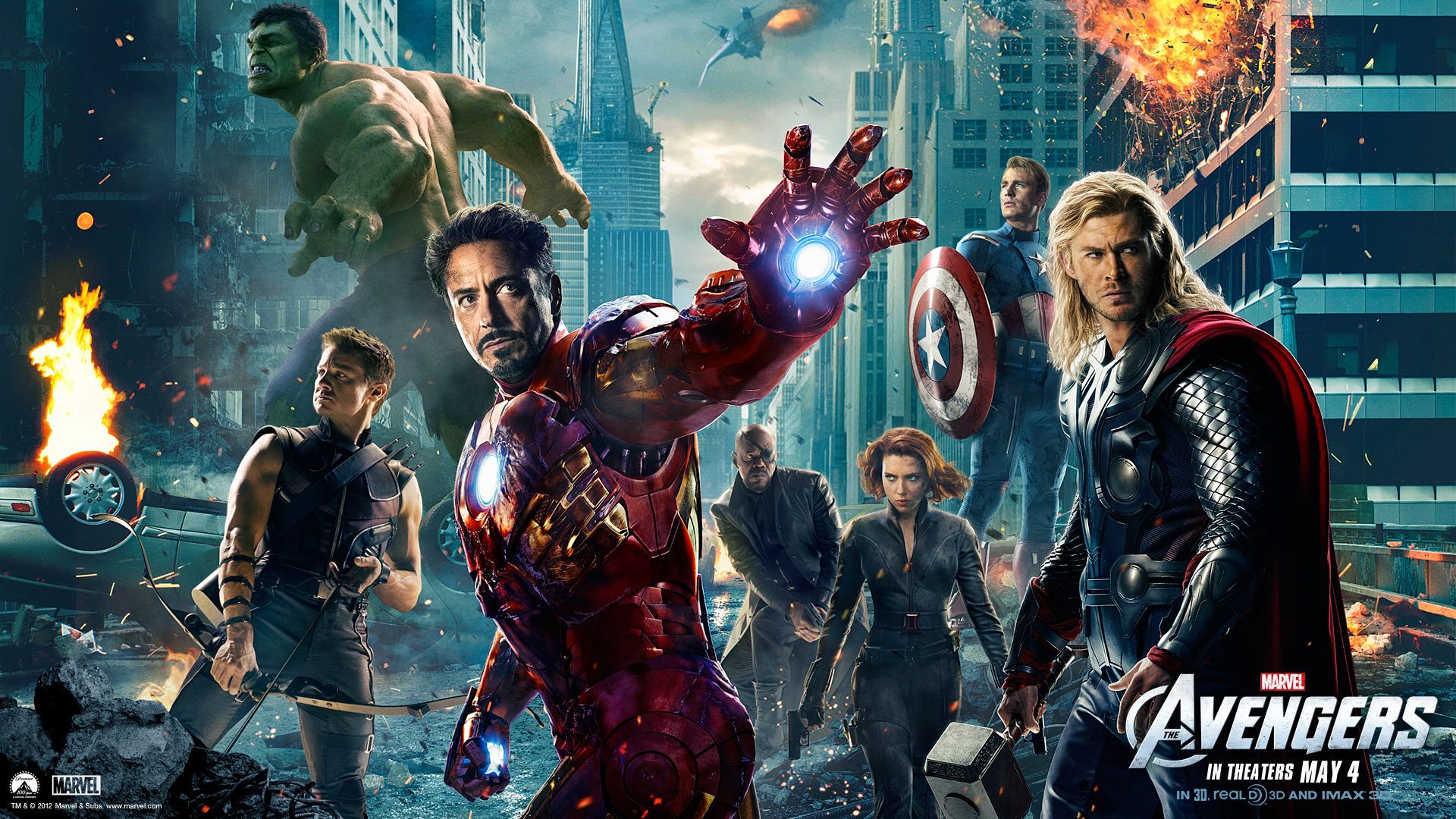 The Avengers Theme for Windows 10