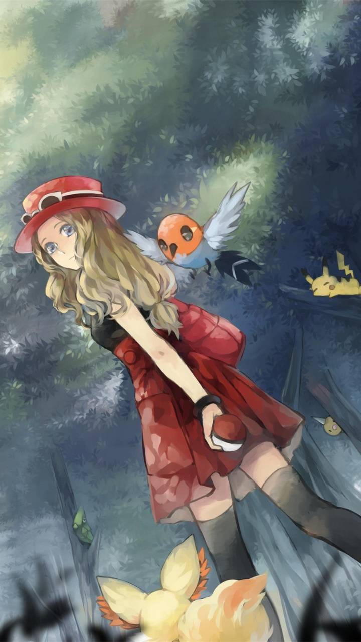 Serena Pokemon Wallpapers Wallpaper Cave