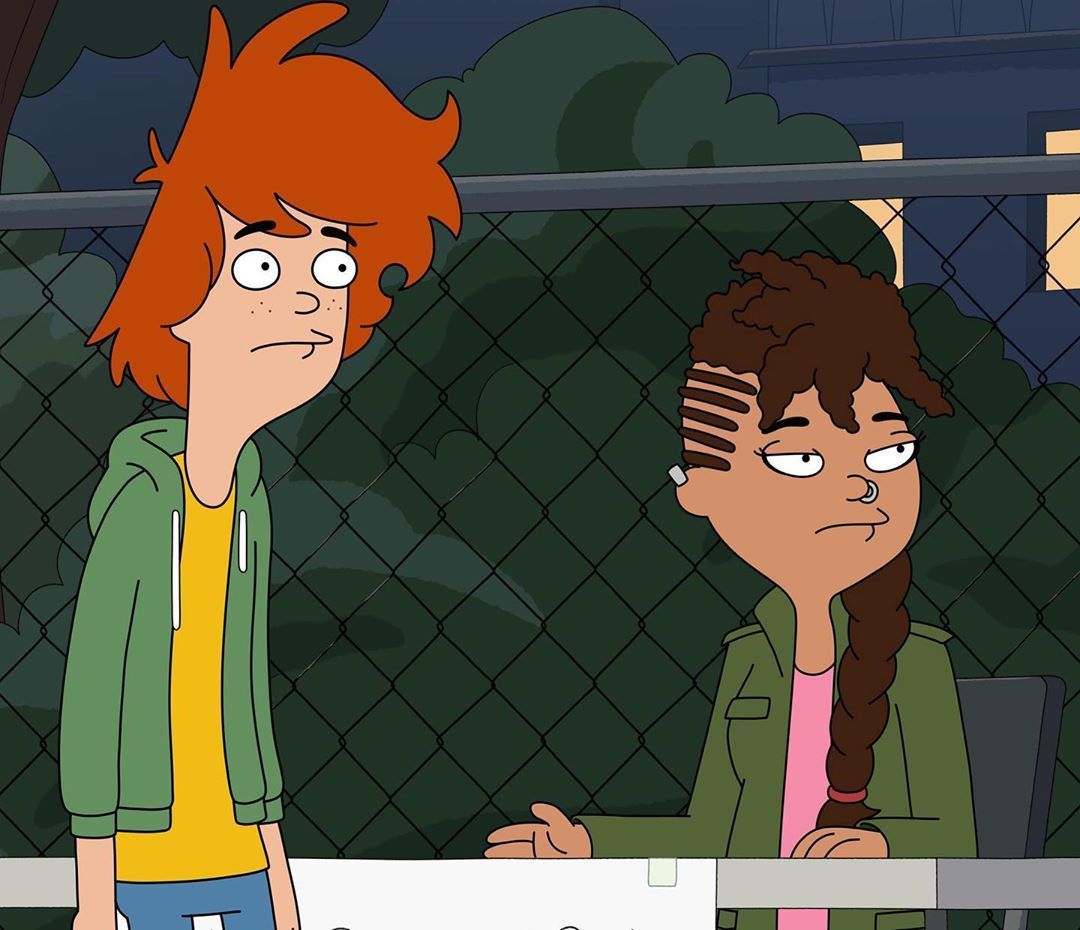 Jon Meyer on Instagram: “Duncan and his love interest Mia. #duncanville #foxnetwork #animationdomination”. Fashion design drawings, Duncan, Los simpson